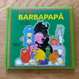 Evviva Barbapapà Italiensk bog 4-i-1