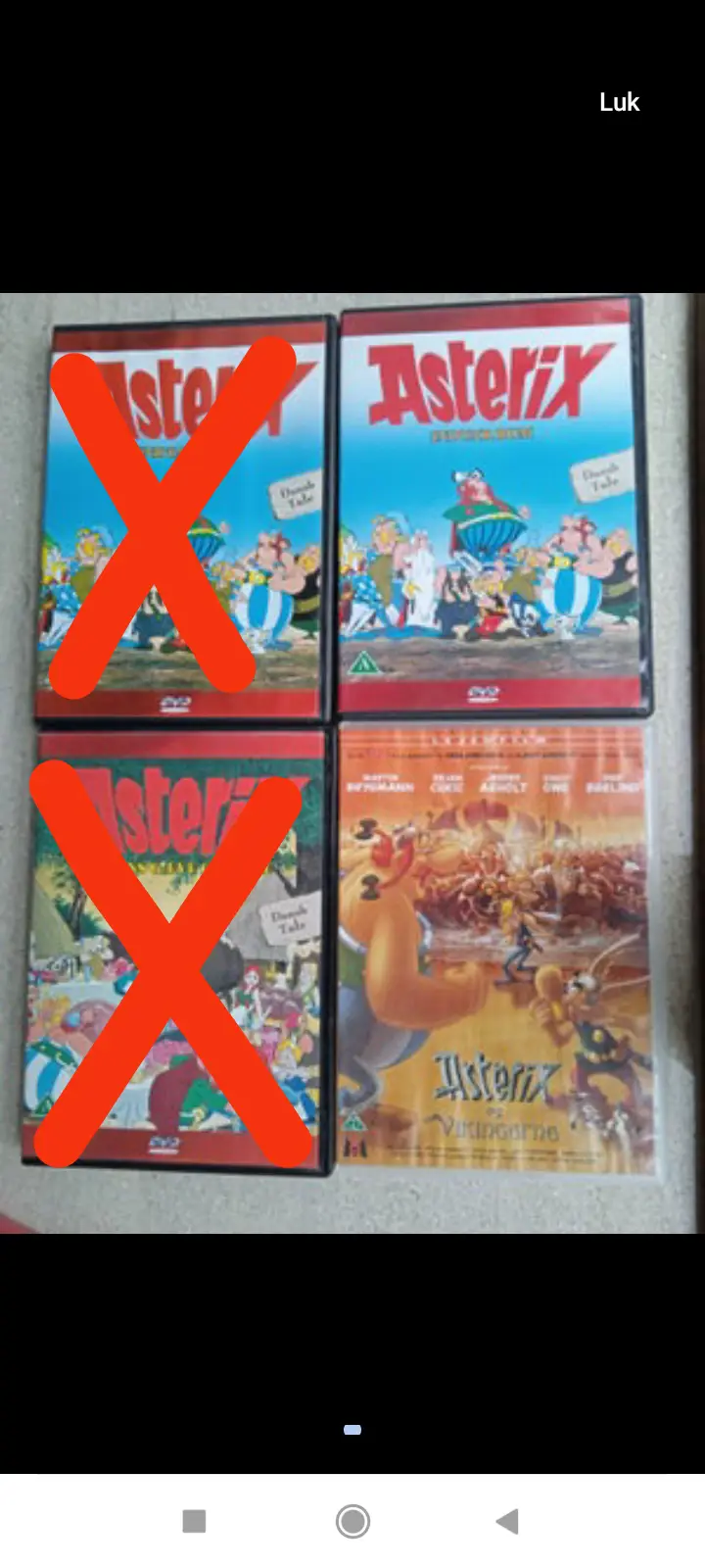 Asterix Dvd