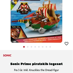 Sonic Prime Piratskib legesæt