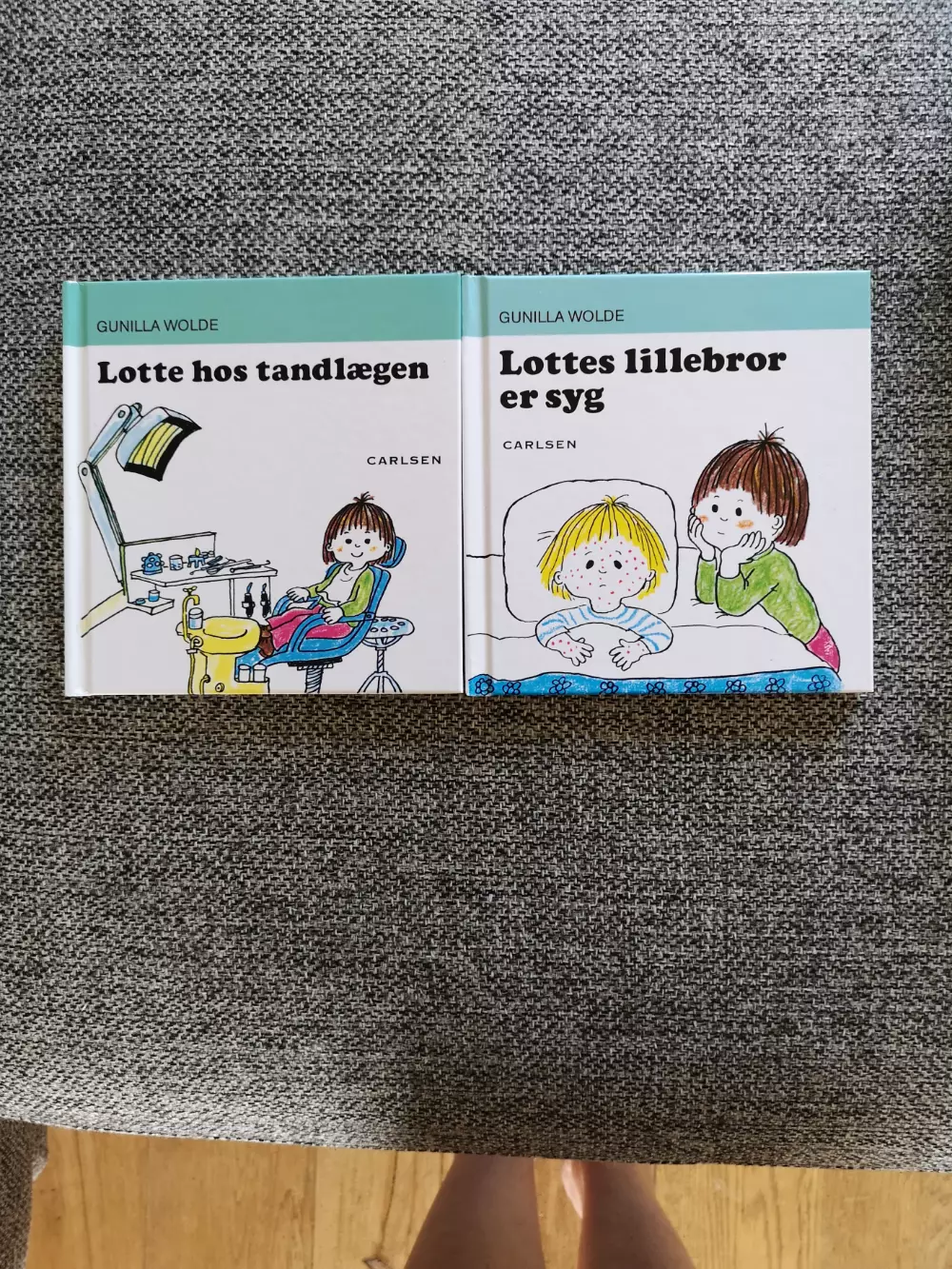 Lottes lillebror er syg Børnebøger