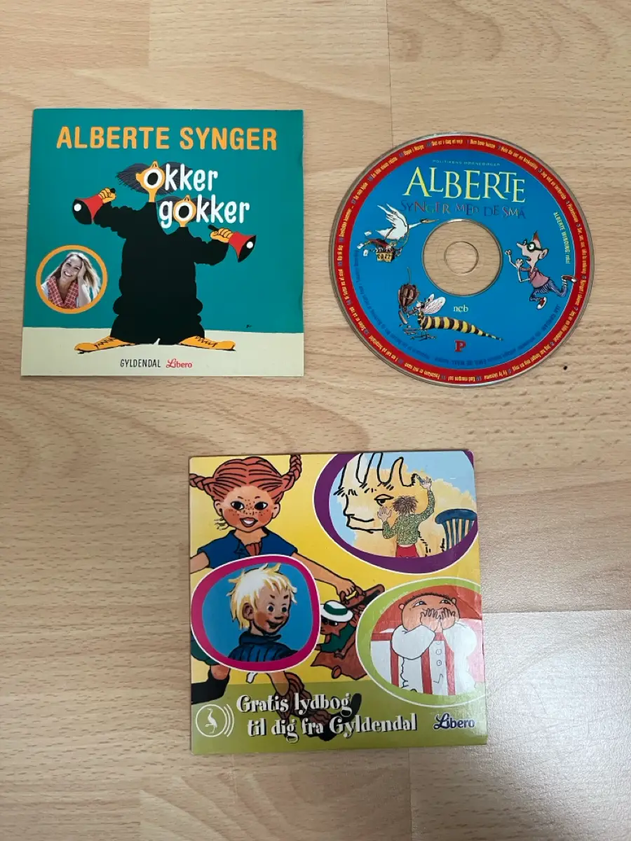 Alberte synger Okker Gokker Børne cd