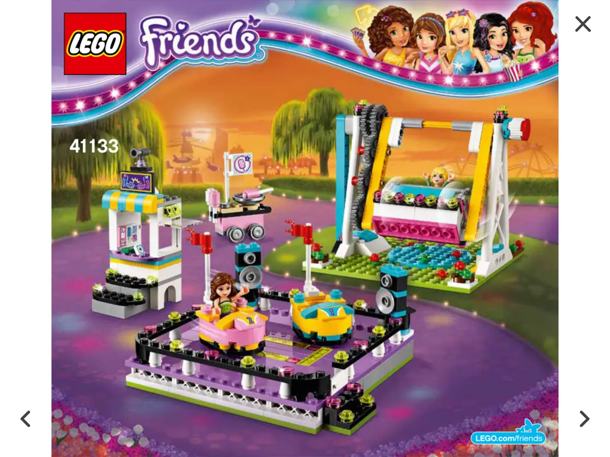 LEGO Friends Forlystelsespark - radiobiler