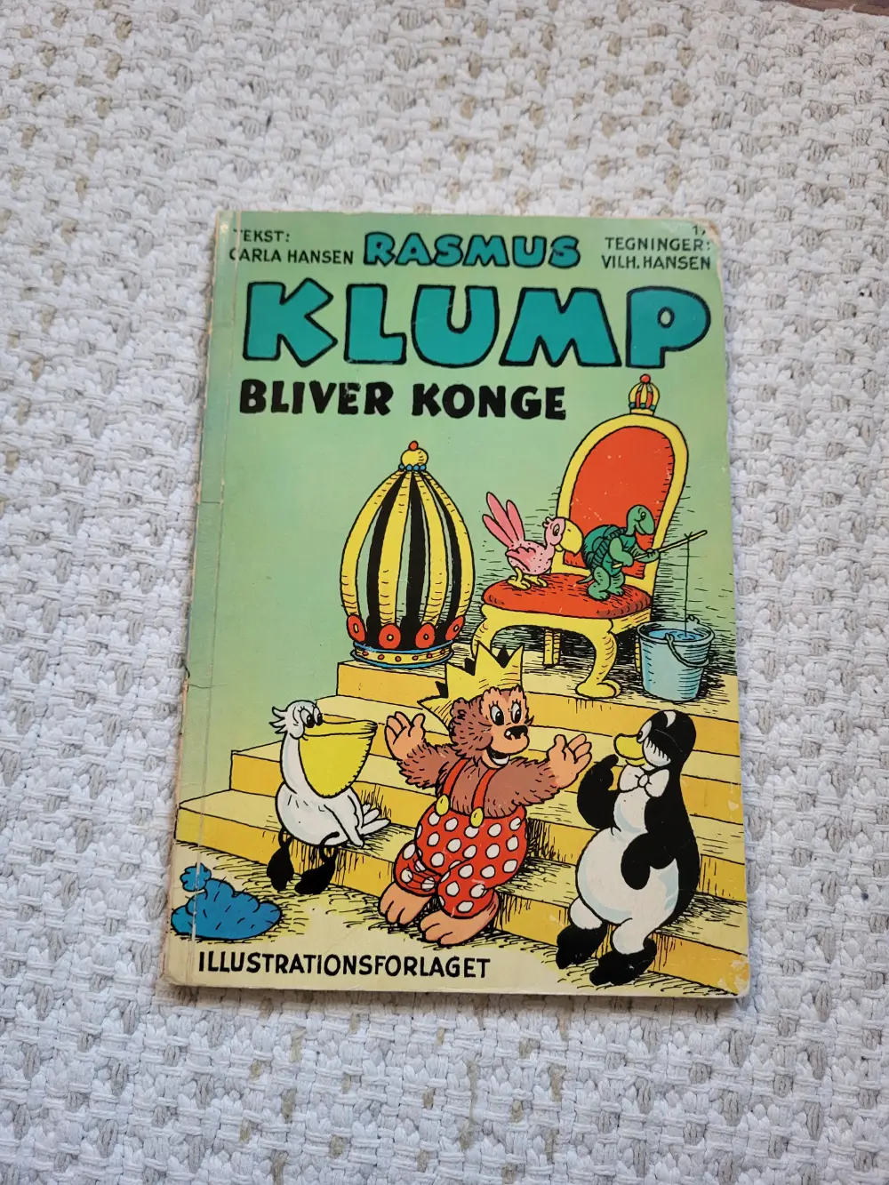 Rasmus Klump bliver konge Bog