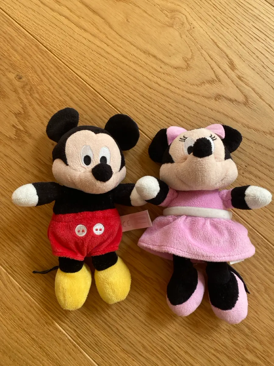 Disney Minnie og Mickey bamser