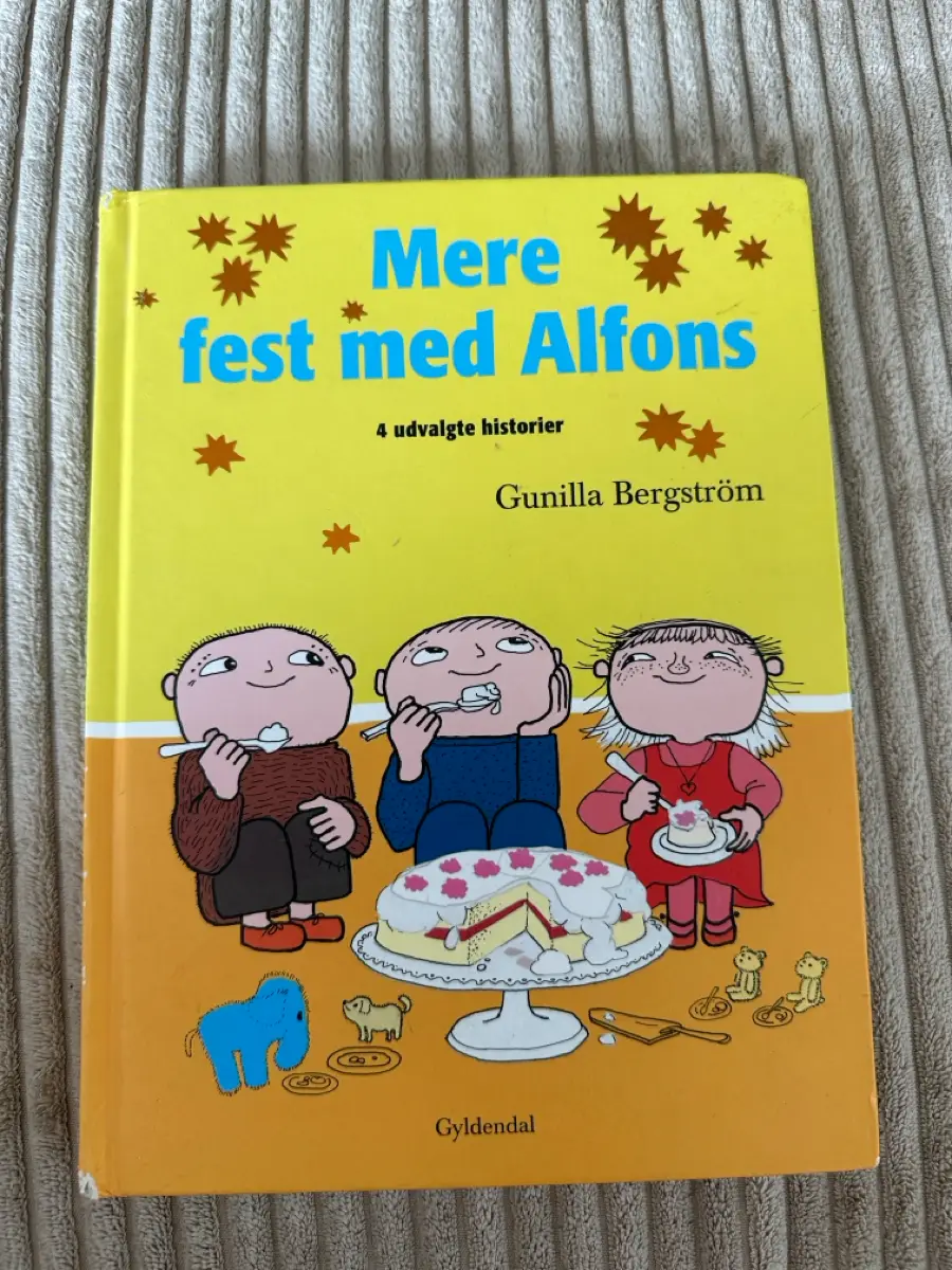 Mere fest med Alfons Alfons Åberg bog