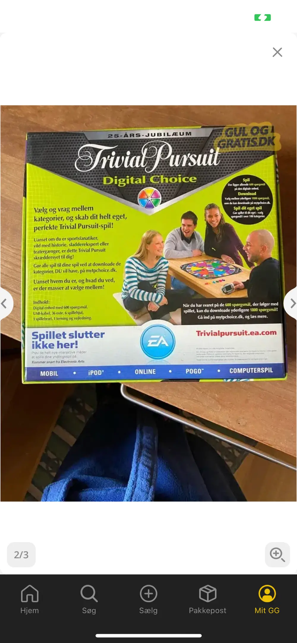 Trivial pursuit digital choice Brætspil