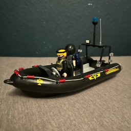 Playmobil SWAT motorbåd