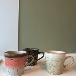 Ukendt Keramik kopper med hank