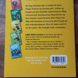 Pippi Langstrømpe går i cirkus Bog