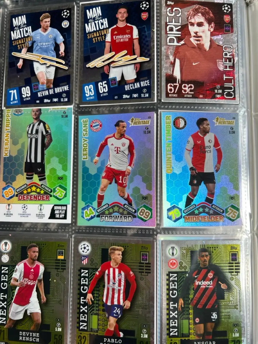 Match Attax Fodboldkort