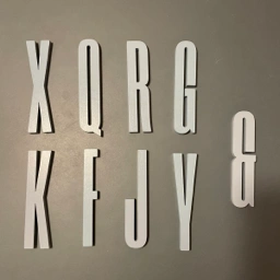 Design Letters Bogstaver