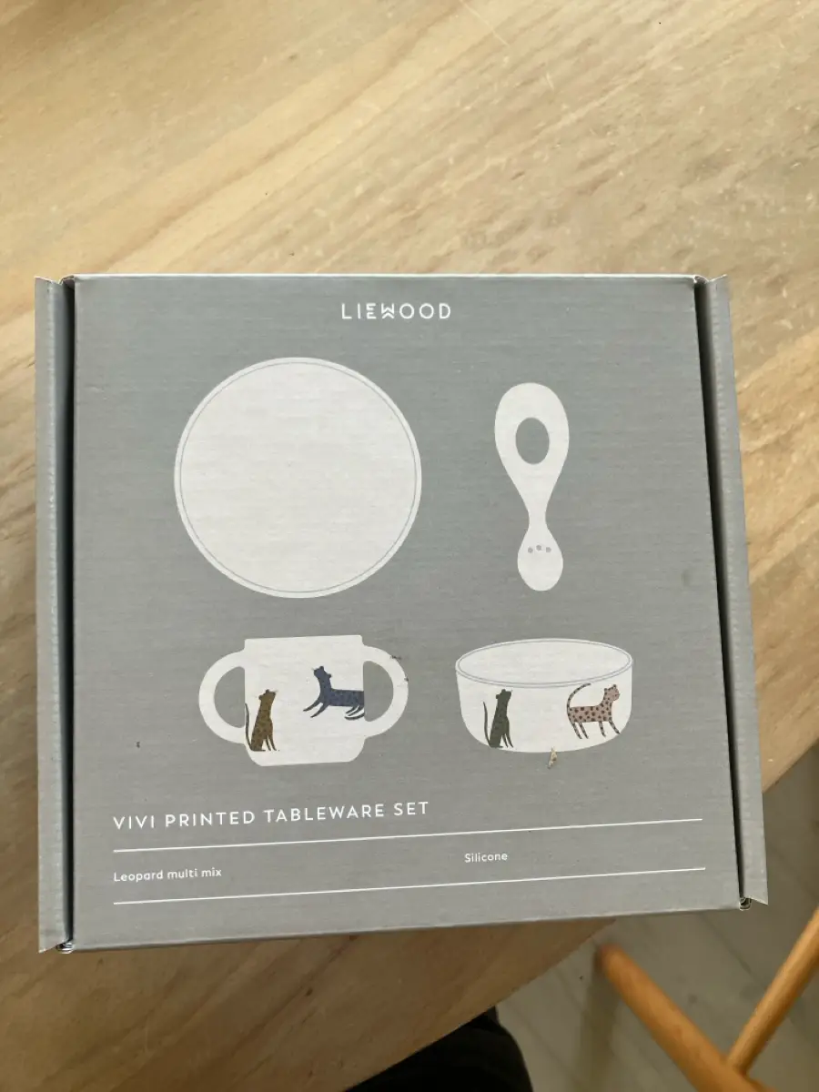 Liewood Vivi printes tableware set