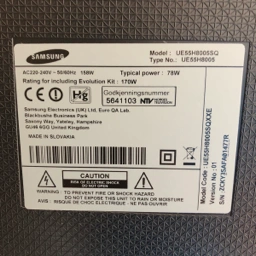 Samsung Fladskærms tv 55”