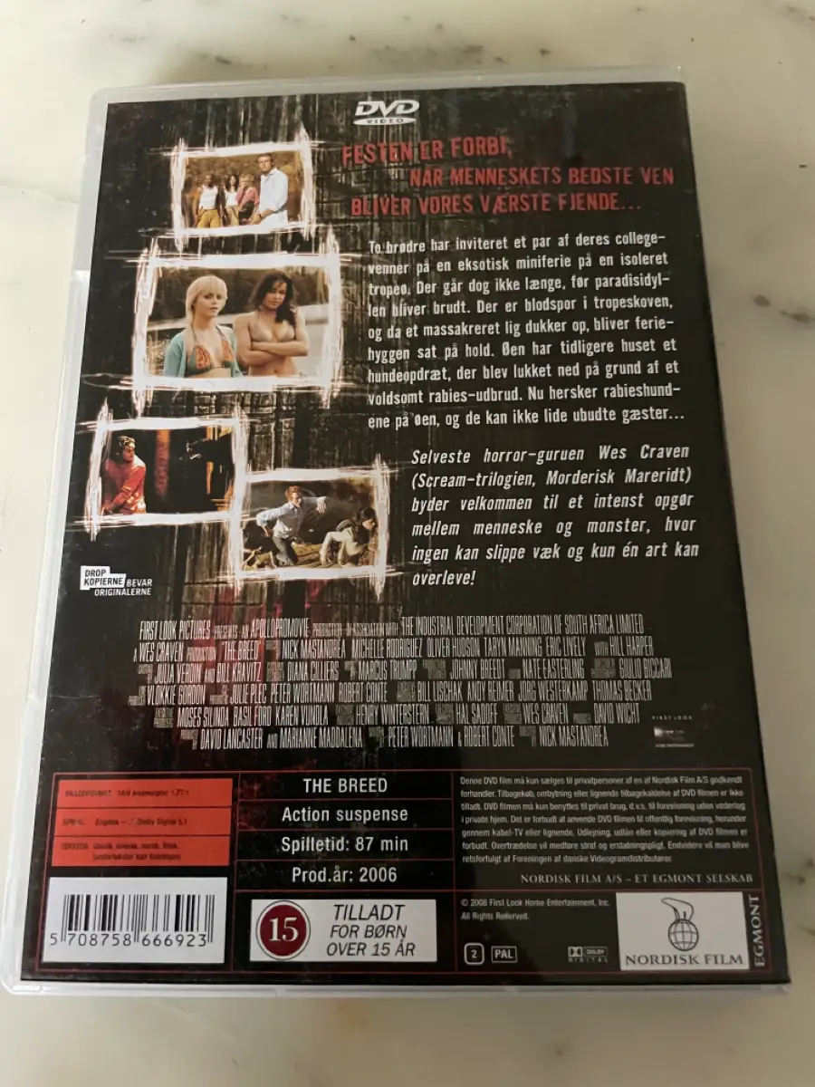 The Breed Dvd film