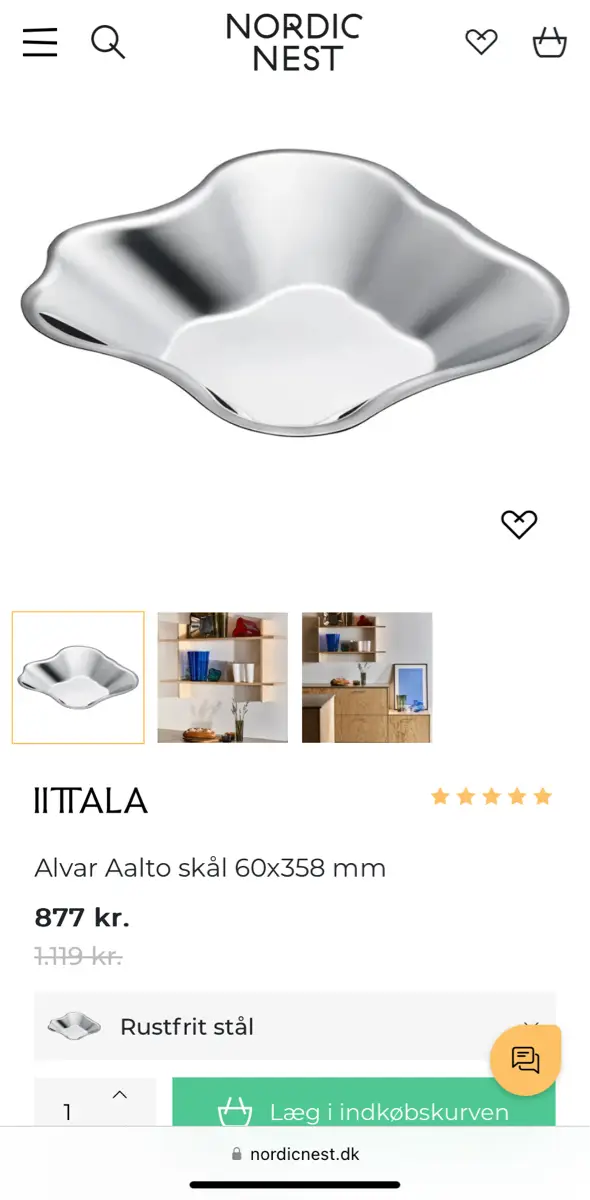 Iittala Aalto skål