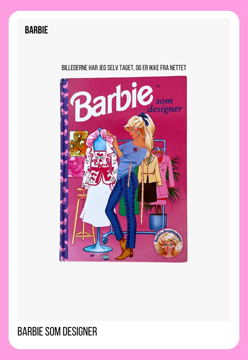 Barbie som designer Bog