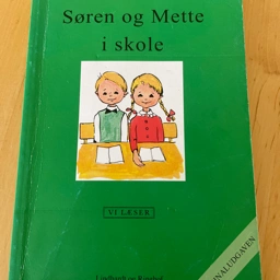 Søren og Mette i skole Bog