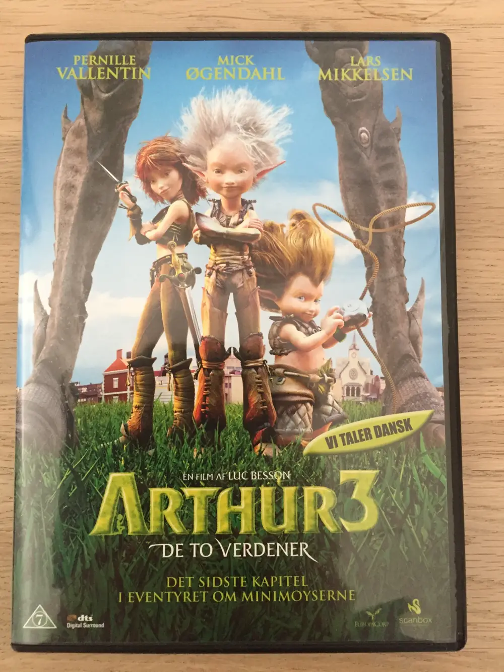 Arthur og minimoyserne 3 Dvd