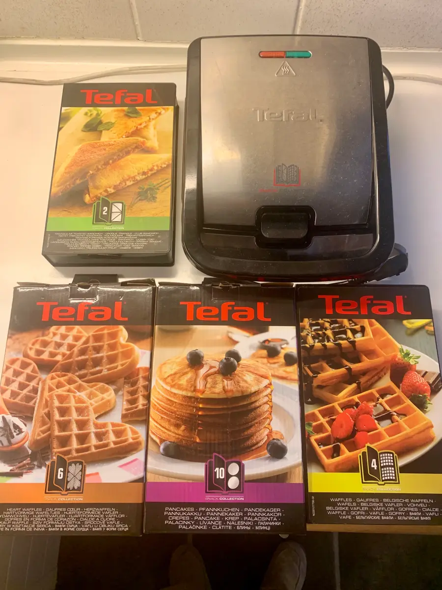Tefal Snack Collection med plader