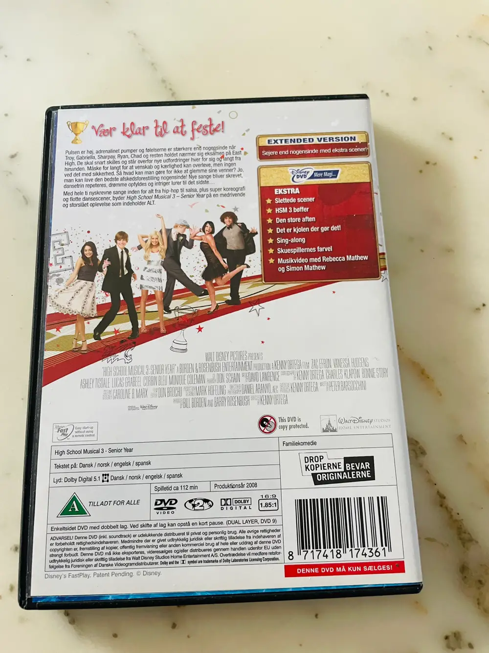 High School Musical 3 Dvd film