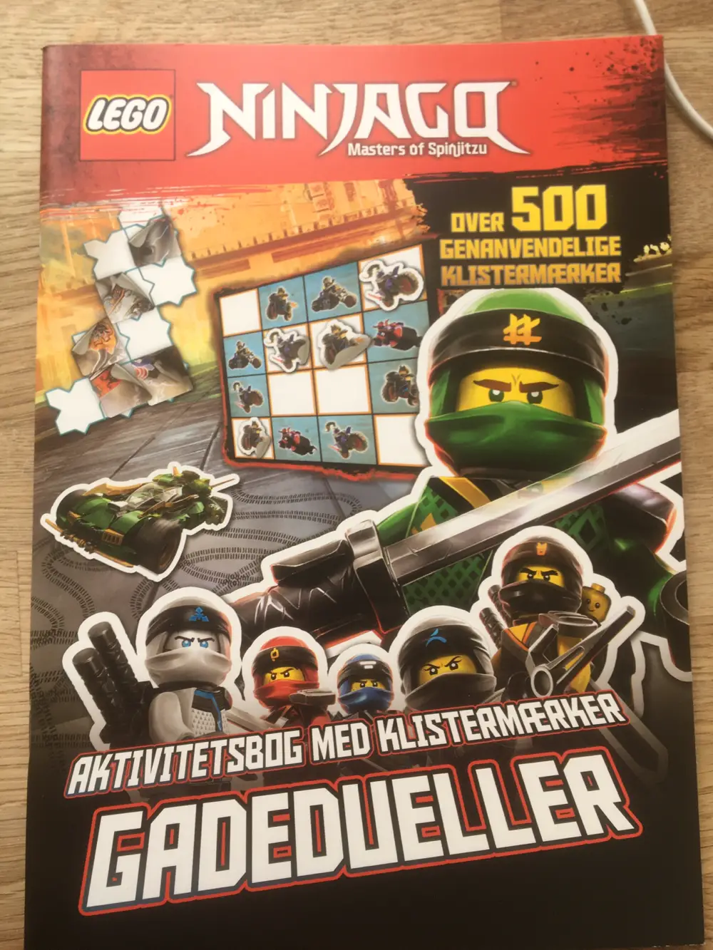 Lego ninjago Aktivitetsbog med klistermærke