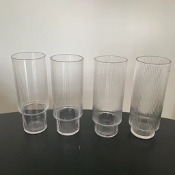 ferm LIVING Ripple Long drink glasses