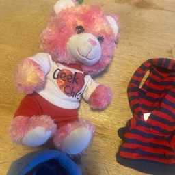 Build-A-Bear Bamse + tøj