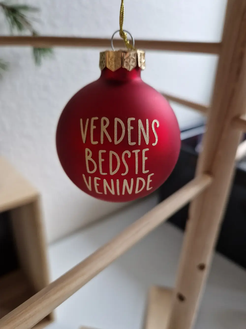 Ukendt Julekugler med tekst