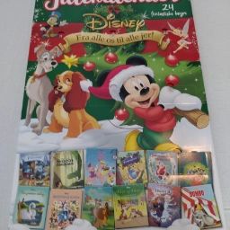 Disney julekalender 24 bøger Bog julekalender