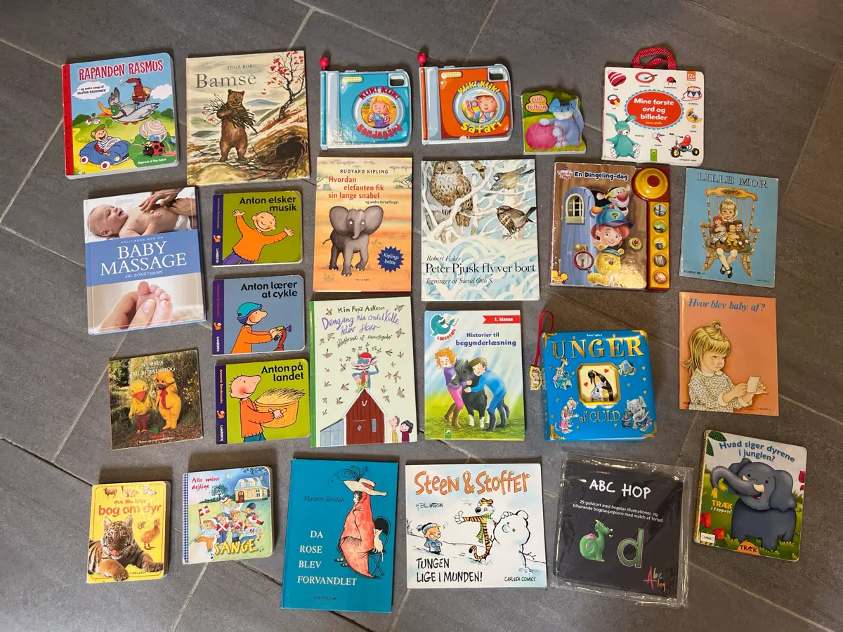 Flere Børnebøger læsebøgerbøger