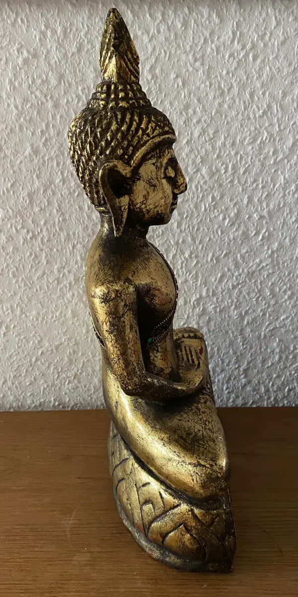 Vintage Thailandsk Buddha figur