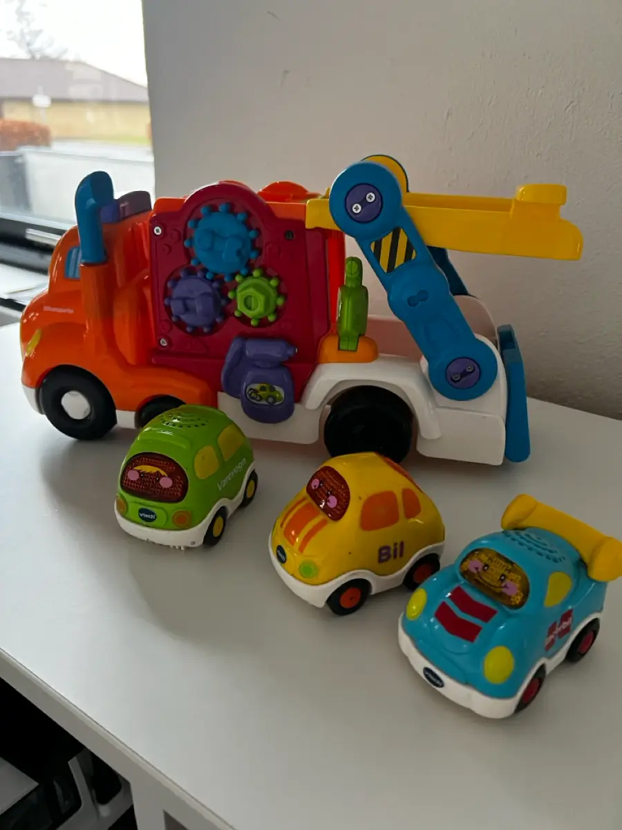 Vtech Lastbil og 3 biler