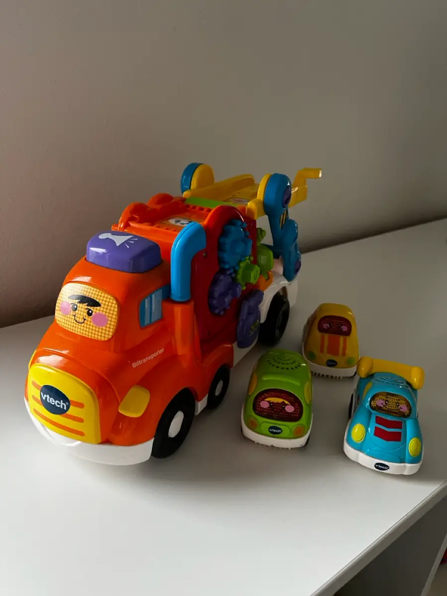 Vtech Lastbil og 3 biler