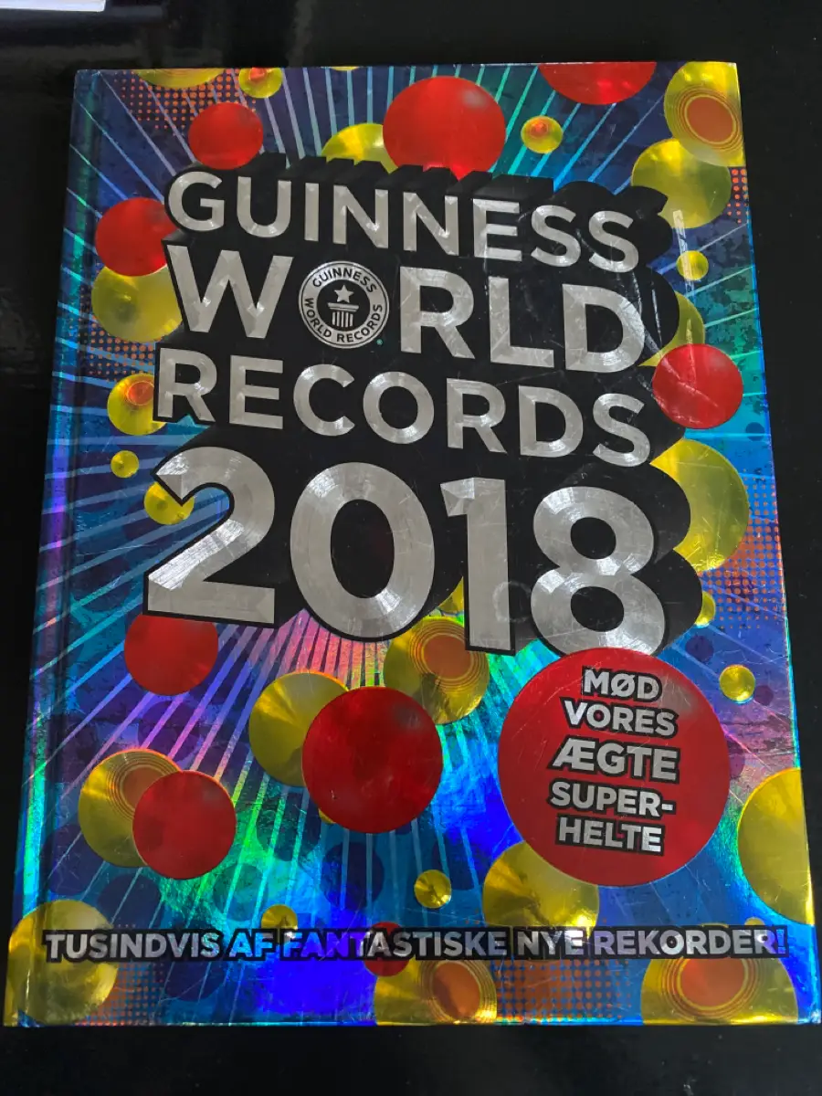 Guinness world rekords Bog