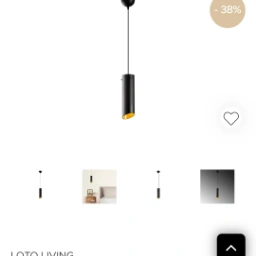 Loto Living - Sivani Loftslampe(r)