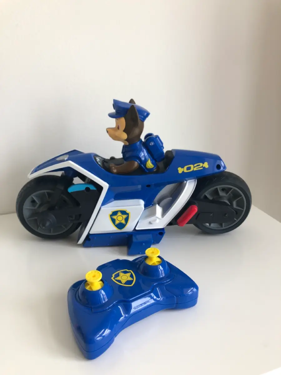 Paw Patrol Chase fjernstyret motorcykel