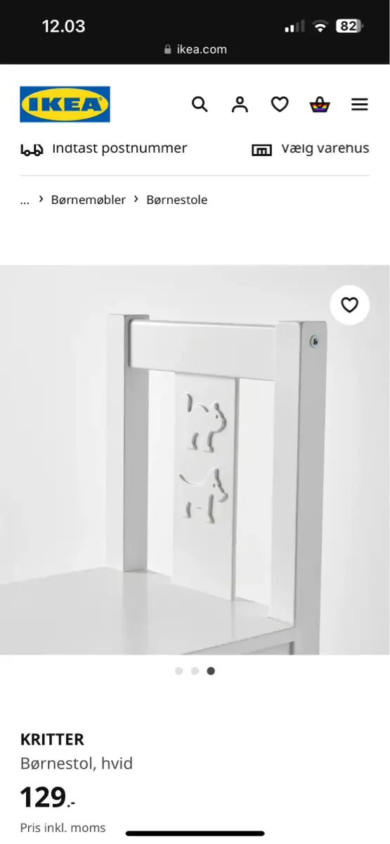 IKEA Bord og stole