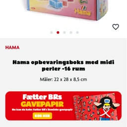 HAMA Opbevaring perler og plader