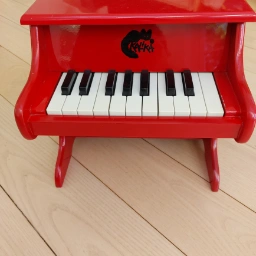 Kalika Rødt lille klaver 15 oktav