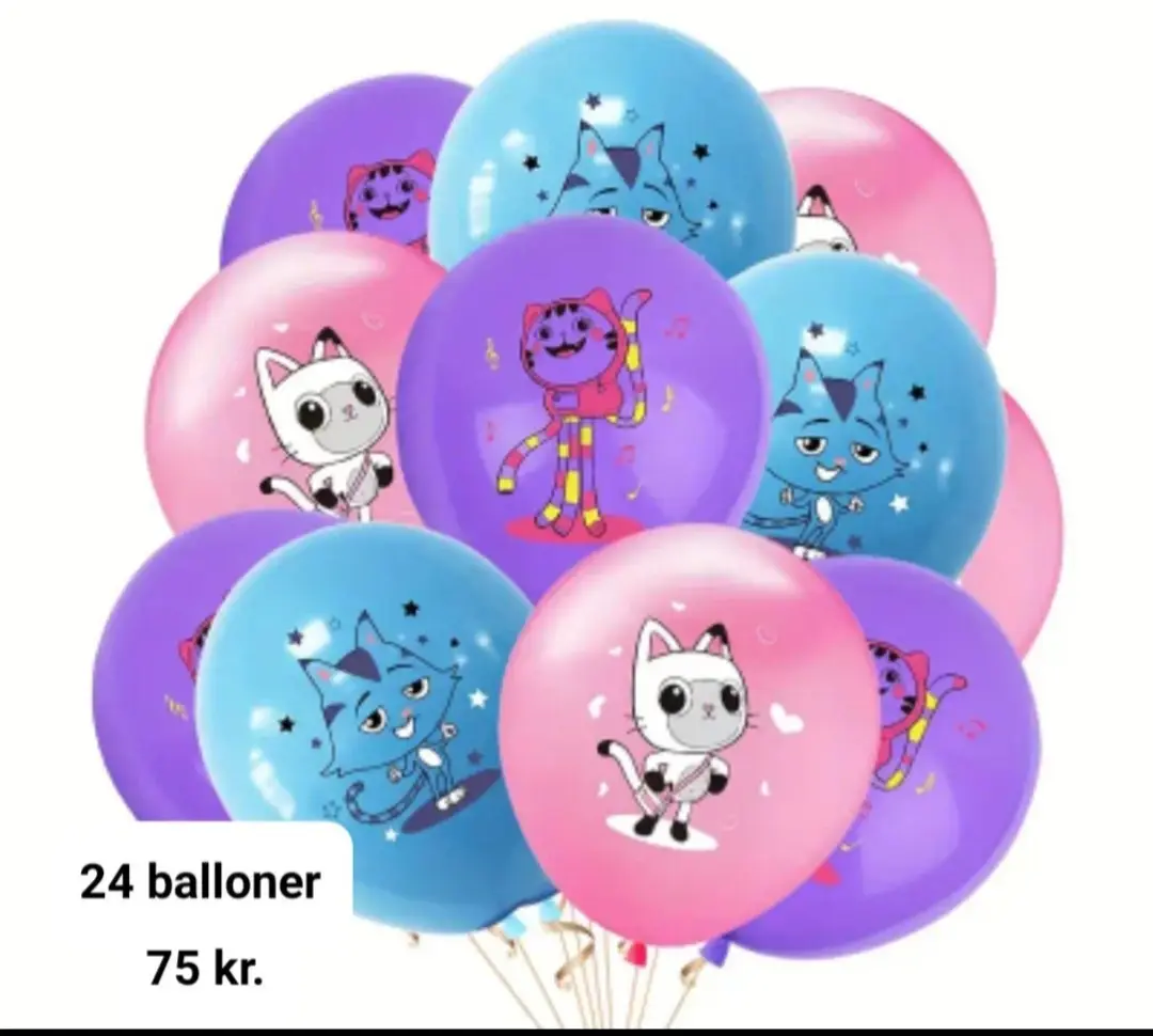 Ukendt Gabbys dukkehus Balloner