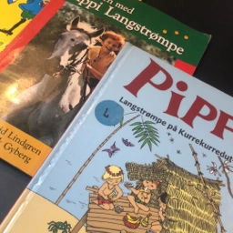 Pippi Langstrømpe Bøger bog