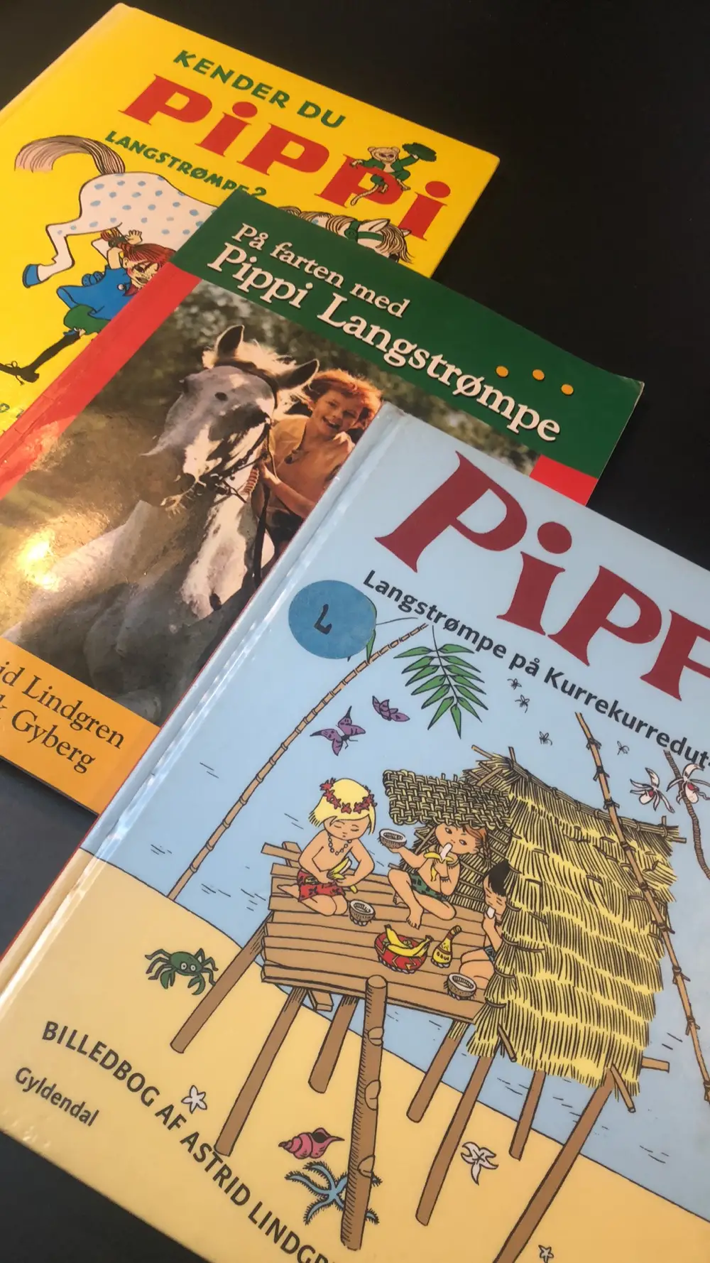 Pippi Langstrømpe Bøger bog
