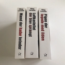 Stieg Larsson 3 bøger