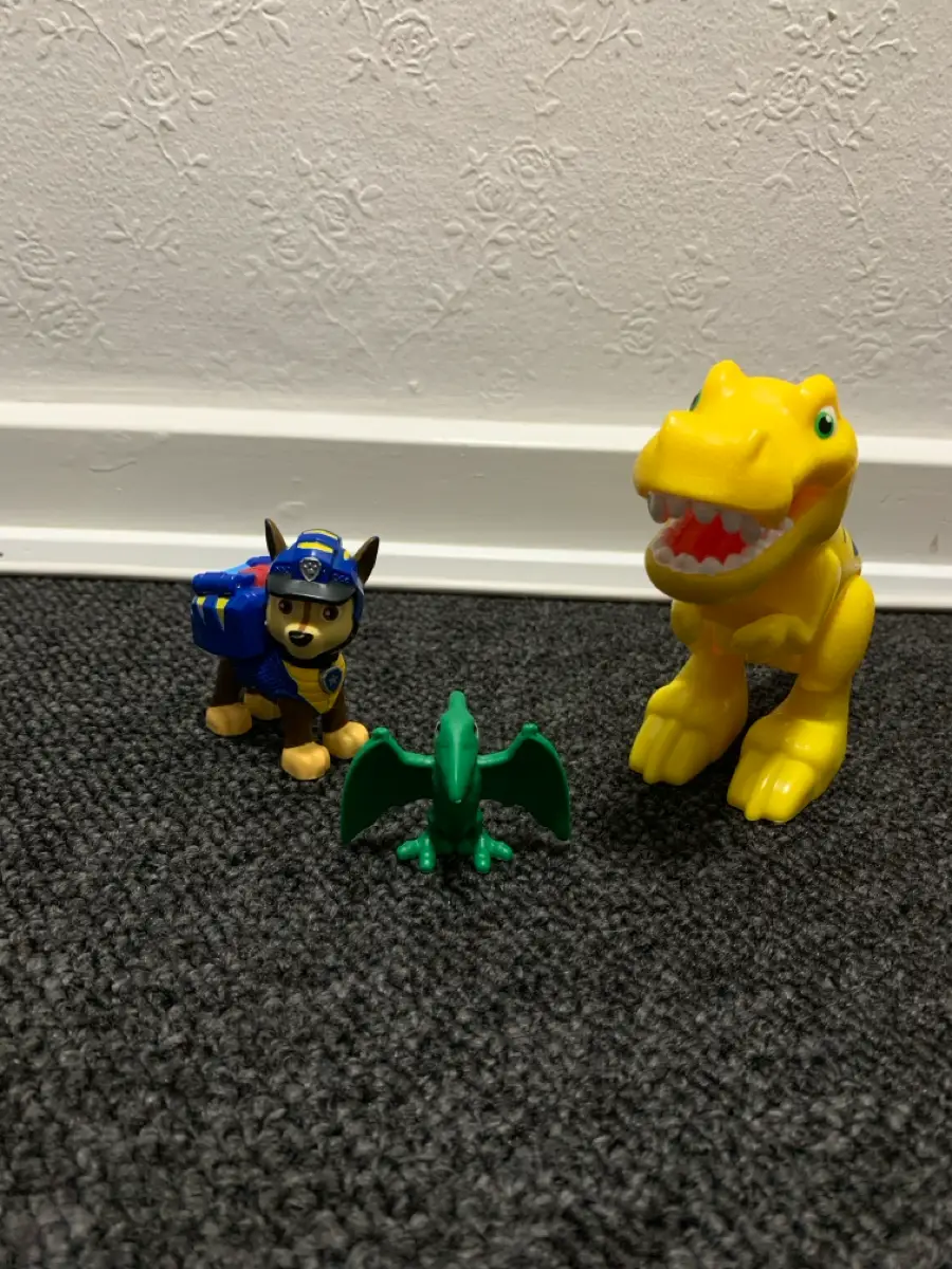 Paw Patrol Chase med dino