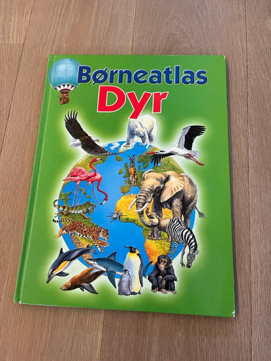 Børneatlas Dyr Bog