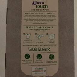 Libero Touch Hybrid diaper ble cover