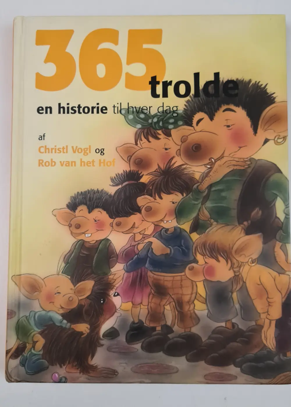 365 trolde historier Stor billedbog