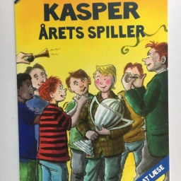 Kasper årets spiller Ny letlæsningsbog