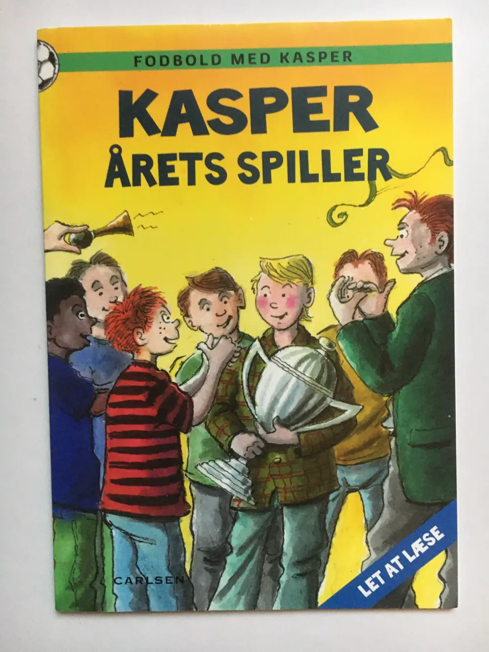 Kasper årets spiller Ny letlæsningsbog