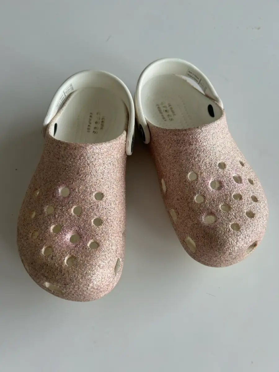 Crocs træsko glimmer